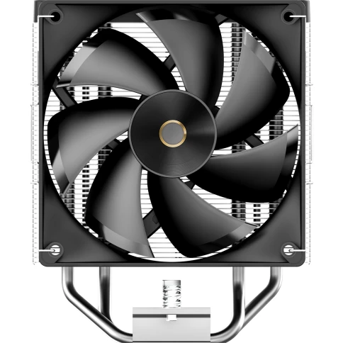 Кулер для процессора/ CPU Cooler Ocypus Delta A40 Elite BK (220W, 4-pin PWM, 156.7mm, Al/Cu, 4x6mm, 1x120mm, 73CFM, 29dBA, 2000RPM, S: 1851/1700/1200/115X, AM5/AM4, black) фото 3