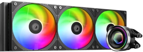Система водяного охлаждения ID-Cooling FX360 Inf ARGB Soc-AM5/AM4/1200/1700/1851 черный 4-pin 27.2dB Al+Cu 350W Ret [FX360 INF] фото 1