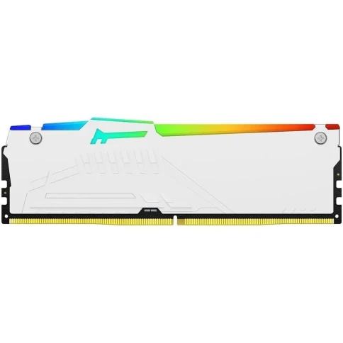 Память оперативная/ Kingston 32GB 5600MT/s DDR5 CL40 DIMM FURY Beast White RGB XMP фото 3