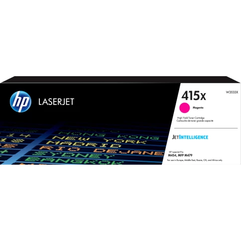 Тонер-картридж/ HP 415X Magenta LaserJet Toner Cartridge фото 1
