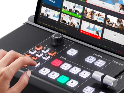 StreamLIVE™ HD Многоканальный AV-микшер StreamLIVE ™ PRO 1x4K + 3x1080p HDMI IN / 2x6,5MIC/ StreamLIVE™ PRO Multi-Channel AV Mixer 1x4K+3x1080p HDMI IN/2x6.5MIC фото 6