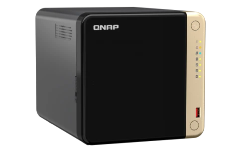 Сетевое хранилище/ SMB QNAPTS-464-8G NAS 4 HDD trays, 4-core Intel Celeron N5105/N5095 2.0-2.9 GHz, 8 GB RAM (1 x 8 GB) up to 16 GB (2 x 8GB), 2x2.5 Gigabit Ethernet , 2xUSB 3.2 Gen 2 (10Gbps), 2xUSB 2.0 port, 1xHDMI, 2xM.2 PCIe Gen 3 x1 slots фото 3