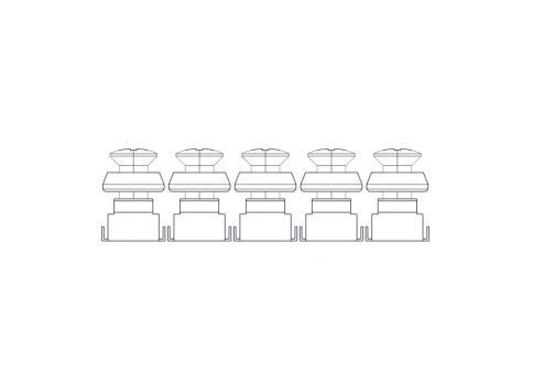 Mounting kit Systeme Electric, Uniprom series, M6 (screw, washer, snap nut), pack of 50 pcs. фото 7
