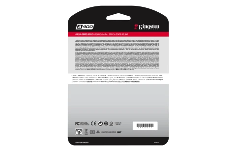Твердотельный накопитель/ Kingston SSD A400, 480GB, 2.5" 7mm, SATA3, 3D TLC, R/W 500/450MB/s, TBW 160, DWPD 0.3 (36 мес) фото 7