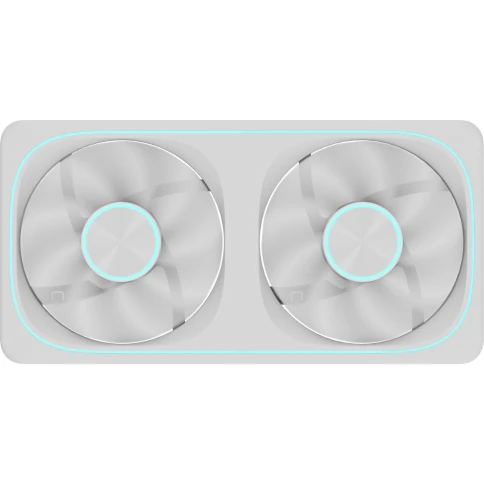 Вентилятор для корпуса Formula Air Fusion 2 ARGB 240х120x28 белый 4-pin (AIR FUSION 2 WH) Ret фото 5