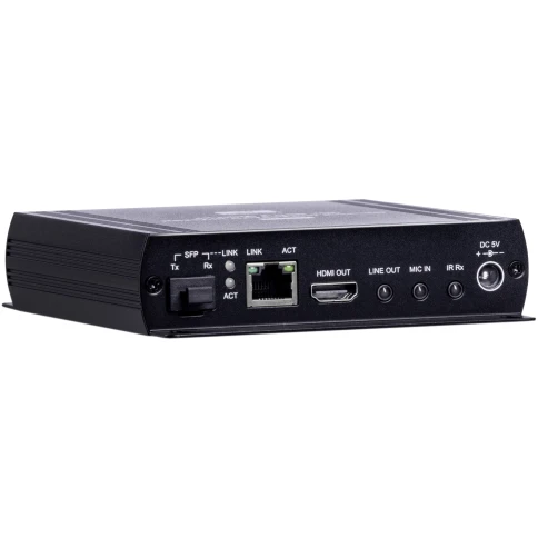Комплект/ SC&T HKM01-4K HDMI KVM удлинитель (комплект приёмник + передатчик) по Ethernet до 140м (CAT5e), до 150м (CAT6) для передачи HDMI(1.4, до 4K(30Гц), USB, аудио, RS232 и сигнал ИК управления. фото 5