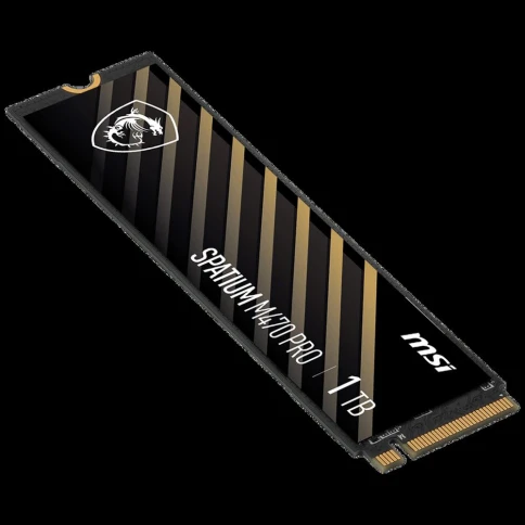 MSI SSD SPATIUM M470 Pro, 1000GB, M.2(22x80mm), NVMe, PCIe 4.0 x4, 3D TLC, R/W 6000/4500, IOPs 950 000/950 000, TBW 320, DWPD 0.2 (5 лет) фото 5