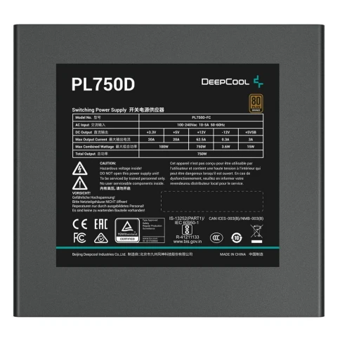 Блок питания ПК Deepcool PL750D фото 12