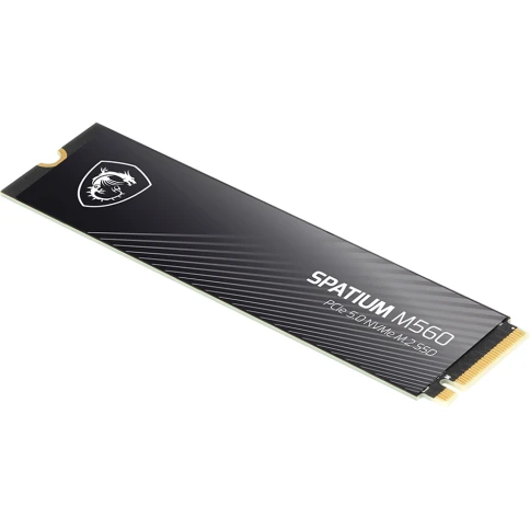 MSI SSD SPATIUM M560, 1000GB, M.2(22x80mm), NVMe, PCIe 5.0 x4, 3D TLC, R/W 10200/8400, IOPs 1 300 000/1 400 000,TBW 600, DWPD 0.32 (5 лет) фото 4