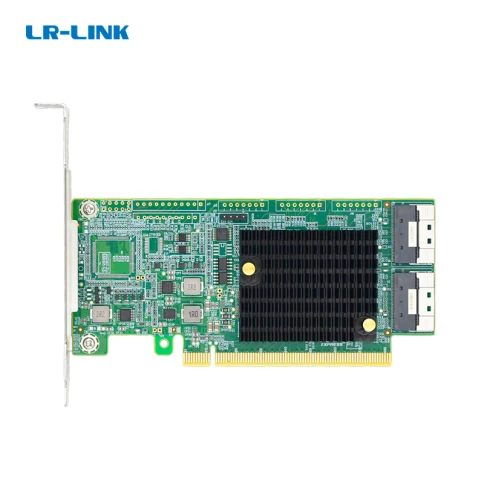 Адаптер для SSD/ PCIe x16 to Two SlimSAS SFF-8654 8i Retimer Adapter фото 1