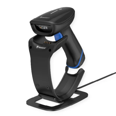 Сканер штрих-кодов/ HR2000 2D CMOS Wireless Bluetooth Handheld Reader with Stand/Docking Station and integrated USB-A cable фото 3