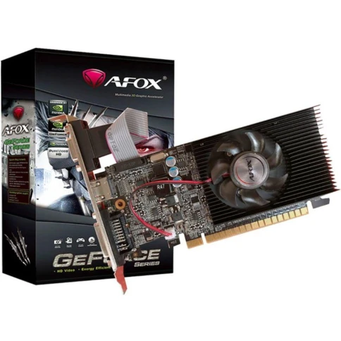 Видеокарта Afox G210 1GB GDDR3 64bit VGA DVI HDMI 1FAN LP RTL {50} (785143) фото 1