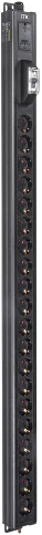 ITK BASE PDU PV0111 26U 1ф 16А 20SCHUKO 2,6м SCHUKO фото 1