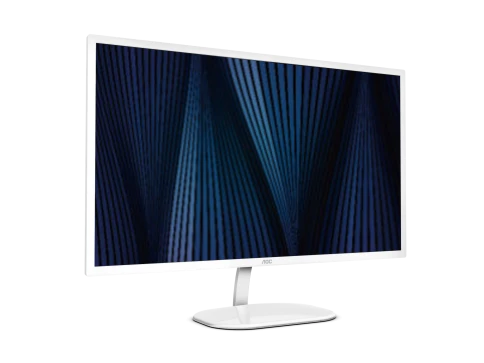AOC Q32V3S/WS 31,5'', 2560x1440, IPS, 75Hz, 20M:1, 250cd, 4ms, HDMI 1.4, DP 1.2, Speakers, Flicker Free, Low Blue Light, VESA 100, 3Y, White фото 3