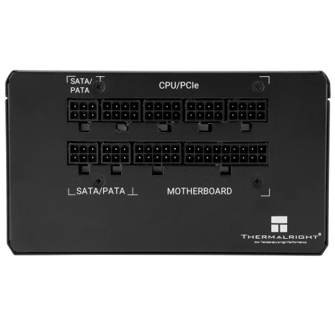 Блок питания 650W/ Power Supply Thermalright, 650W 80+ Bronze (ATX, 3.0, Full modular, 1x24(20+4)pin, 2xCPU 8(4+4)pin, 4xPCIe*2 8(6+2)pin, 3xSATA3, 3xMOLEX4pin, Active, 120x120mm, 150x140x86mm, APFC, black) фото 4