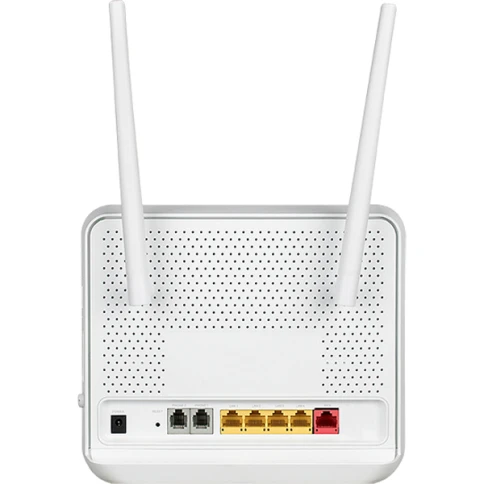 маршрутизатор/ DVG-5402G/R1A AC1200 Wi-Fi Router, 1000Base-T WAN, 4x1000Base-T LAN, 2x5dBi external antennas, 2xFXS+USB ports, 3G/LTE support фото 3