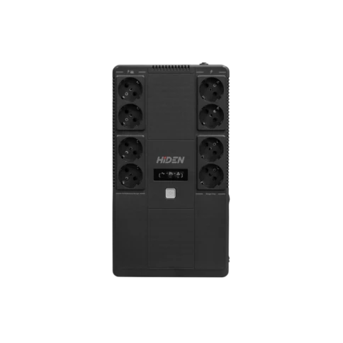ИБП HIDEN ULS600E 600ВА/360Вт/ Line-Iinteractive Brick UPS Schuko LED фото 1