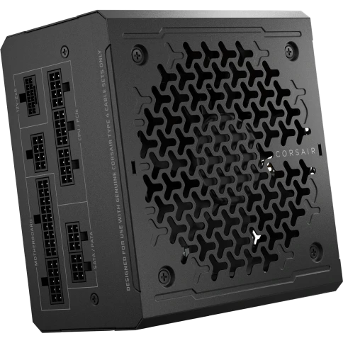 Блоки питания/ Power Supply Corsair RM1000e, Model RPS0217, 1000W 80+ Gold (ATX, 3.1, PCIe 5.1, Full modular, 1x24(20+4)pin, 2xEPS/ATX 12V 8-pin (4+4), 1x12V-2x6(12+4)pin, 2x12V-2x6 to Dual 8-Pin(6+2), 1xPCIe 8-Pin(6+2), 4xSATA (4 Straight SATA), 4xSATA / фото 1