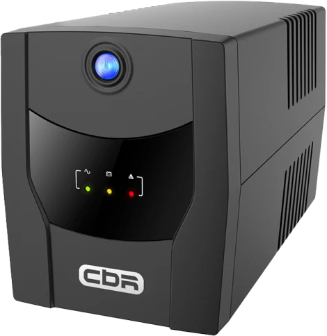 Башенный линейно-интерактивный ИБП/ ИБП CBR [QTM-1500T-6I-LCUC] Line Interactive  1500VA/900W 9Ah12V 4 x Shuko, HID-USB, RJ45/11 фото 1