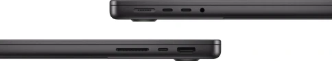 Ноутбук Apple MacBook Pro A3434 M5 10 core 16Gb SSD1Tb/10 core GPU 14.2" Liquid Retina XDR (3024x1964) macOS black WiFi BT Cam (MDE14LL/A) фото 5