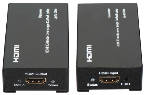 Приёмник/ OSNOVO Комплект для передачи HDMI по одному кабелю витой пары CAT5e/6 до 50м фото 1