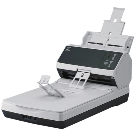 Ricoh(PFU) fi-8250 Документ сканер А4, двухсторонний, 50 стр/мин, автопод. 100 листов, cо встроенным планшетом, USB 3.2, Gigabit Ethernet/ Ricoh(PFU) fi-8250, Document scanner, A4, duplex, 50 ppm, ADF 100 + Flatbed, USB 3.2, Gigabit Ethernet фото 2