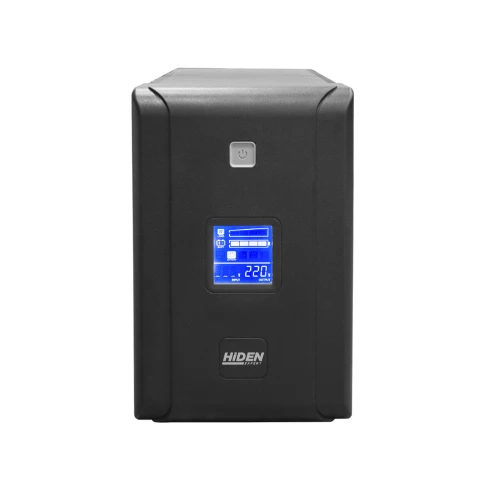 ИБП HIDEN EXPERT ULS1200C 1200ВА/720Вт/ Line-Iinteractive Tower UPS Schuko LCD фото 3