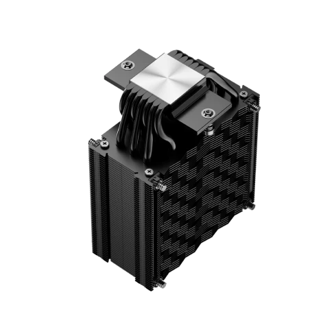 Кулер для процессора/ CPU Cooler PCCooler RZ700D BK (270W, 4-pin PWM, 159.5mm, Al/Cu, 7x6mm, 2x120mm, 79.8CFM, 35.9dBA, 2400RPM, S: 1851/1700/1200/115X, AM5/AM4, black) фото 4