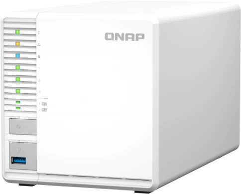 Сетевое хранилище без дисков/ SMB QNAP TS-364-8G NAS 3 HDD, 4-core Intel Celeron N5105/N5095 2.0 up to 2.9 GHz, 8 GB RAM (1x8 GB) up to 16 GB (2x8GB), 2.5 Gigabit Ethernet, 2xUSB 3.2 Gen 2 (10Gbps), 1xUSB 3.2 Gen 1, 2xM.2 PCIe Gen 3 x2 slots фото 5