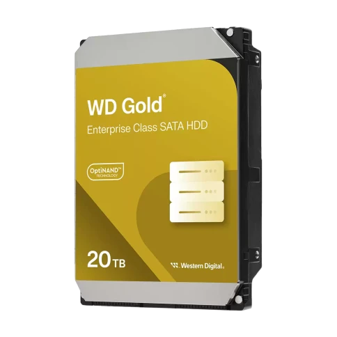 Жесткий диск/ HDD WD SATA3 20TB Gold 6Gb/s 7200 RPM 512mb 1 year warra фото 1