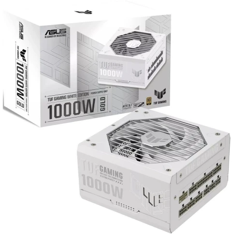 Блок питания ASUS TUF-GAMING-1000G-WHITE /PSU, CE+UK (90YE00S5-B0NA00) фото 4