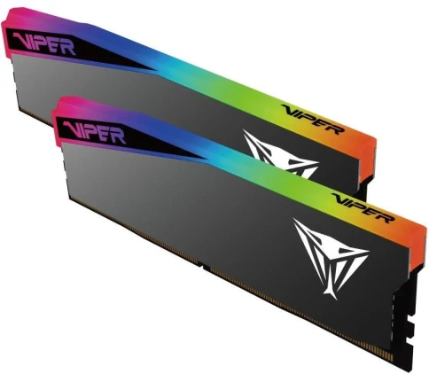 Оперативная память DDR5 2x32GB 6000MHz Patriot VEUR564G6028K Viper Elite 5 Ultra RGB RTL Gaming PC5-48000 CL28 DIMM 288-pin 1.4В kit single rank с радиатором Ret фото 2