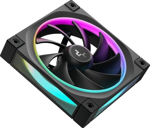 Вентилятор для корпуса Deepcool FL12 ARGB 120х120x25 черный 4-pin 32дБ (R-FL12-BKAPN1-G) Ret фото 5