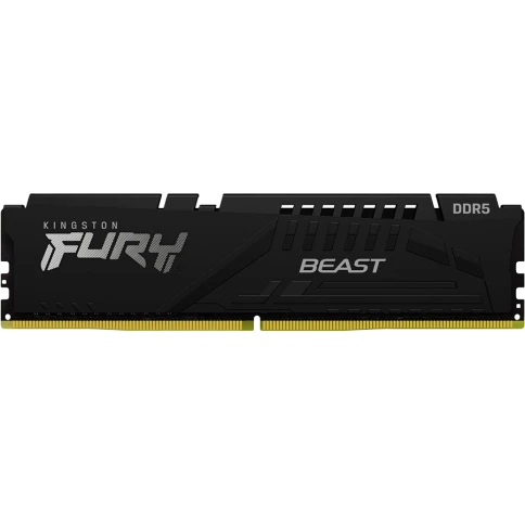Память оперативная/ Kingston 32GB 5200MT/s DDR5 CL40 DIMM FURY Beast Black фото 1