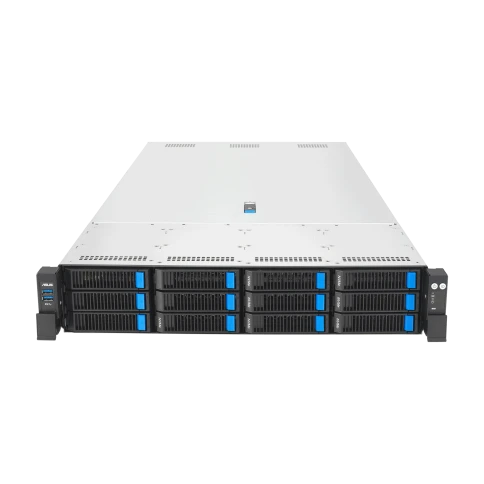 Серверная платформа/ ASUS RS720A-E13-RS12U, 2U, 2 x SP5 (LGA 6096P) 400W, 24 x DDR5 6400, 12 x 3.5/2.5 NVME hsb, 6 x PCIE Gen5 x8 or 3 x PCIE Gen5 x16, 2 x PCIE Gen5 x16, 2 x OCP3.0 Gen5 x16, 1+1 2700W фото 2