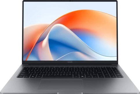 Ноутбук HONOR MagicBook X16 Plus Intel Core 5 220H/32Gb/SSD1Tb/16"/IPS/WQXGA/2560x1600/120Hz/Win11/Grey/1.79kg (5301AMBC) фото 1