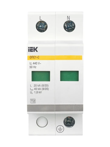 KARAT ОПС1-C УЗИП 2P In=20кА Un=400В Im=40кА IEK фото 7