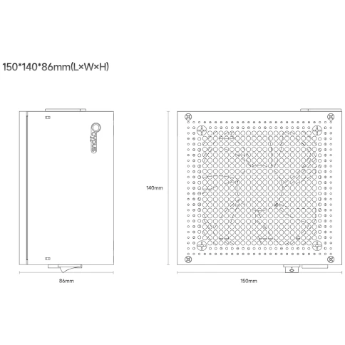 Блок питания ПК/ Power Supply Ocypus Delta P850, Model P850-BD, 850W 80+ Bronze (ATX, 3.1, Non modular, 1x24(20+4)pin, 2xCPU 8(4+4)pin, 3xPCIe*2 8(6+2)pin, 1x12V-2x6, 8xSATA3 , Active, 120x120mm, 150x140x86mm, APFC, black) фото 8