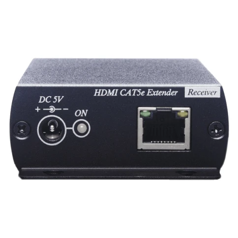 Комплект/ SC&T HE03 Комплект (передатчик + приёмник) для передачи HDMI по одному кабелю витой пары на расстояние до 150м(CAT5e) (до 160м(CAT6). фото 5
