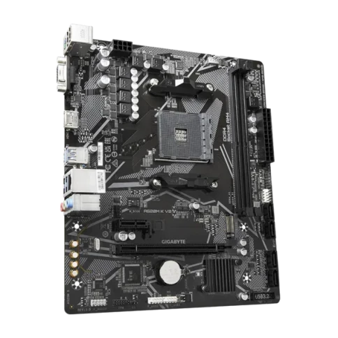 Материнская плата/ MB GIGABYTE AMD A520 sAM4, 2xDDR4(64GB), D-SUB/HDMI 2.1, 1xPCIe 3.0x16, 1xPCIe 3.0, 1xLAN, 4xSATA 6Gb/s, 1xM.2, 4xUSB 3.2, 2xUSB 2.0, 1xPS/2, mATX фото 1