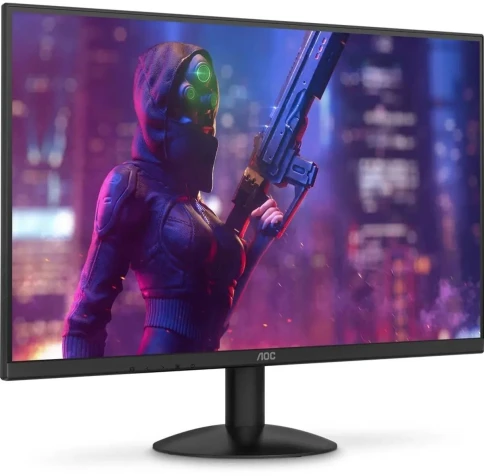AOC 27B30H3 27'', 1920x1080, IPS, 120hz, 20M:1, 300cd, 1ms, VGA, HDMI 1.4, 3Y, Black фото 5