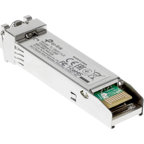 Трансивер/ Gigabit SFP module, Single-mode, MiniGBIC, LC interface, Up to 20km distance фото 1