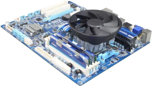Кулер Deepcool Gamma Hunter Soc-AM5/AM4/1151/1200 черный 3-pin 21dB Al 95W 252gr Ret (DP-MCAL-HT) [DP-MCAL-HT] фото 6