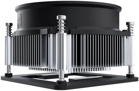 Кулер ID-Cooling DK-19 PWM Soc-1700/1851 черный 4-pin 14-26dB Al 95W 340gr Ret [DK-19 PWM] фото 6