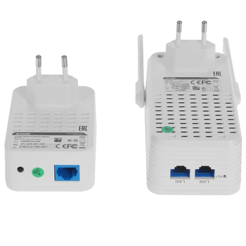 Набор PowerLine адаптеров/ Tenda PH5 Набор PowerLine адаптеров, 1000 Мбит/с, в комплекте - 2 шт (P3, PA6), Wi-Fi 2.4 ГГц 300 Мбит/с фото 5