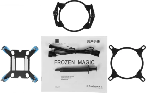 Система водяного охлаждения Thermalright Frozen Magic 360 V2 ARGB Soc-AM5/AM4/1200/1700/1851 черный 4-pin 28dB Al Ret (F-MAGIC-360-BL-ARGB-V2) фото 3
