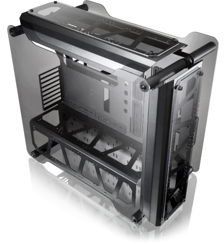 Корпус без блока питания/ Case Raijintek ENYO, Full-Tower, TG, no fans, 4xUSB-A 3.0, SSI-EEB, E-ATX, ATX, mATX, mITX Black фото 5