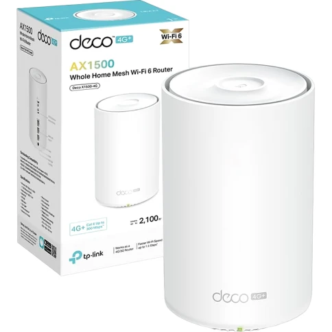 Маршрутизатор/ 4G+ AX1500 Whole Home Mesh Wi-Fi 6 Router, Build-In 300Mbps 4G+ LTE Advanced Modem фото 3