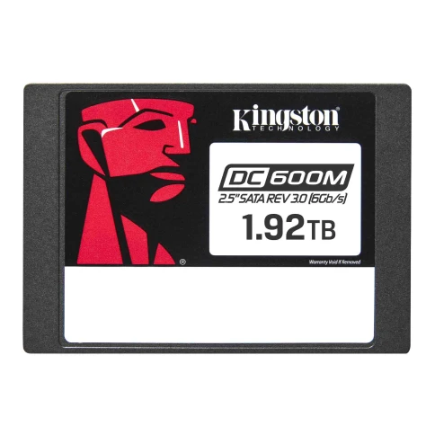 Твердотельный накопитель/ Kingston SSD DC600M, 1920GB, 2.5" 7mm, SATA3, 3D TLC, R/W 560/530MB/s, IOPs 94 000/78 000, TBW 3504, DWPD 1 (12 мес) фото 3