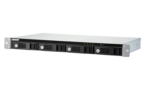 Полка расширения сетевого хранилища без дисков/ channel QNAP DAS TR-004U 4-Bay 2.5/3.5 SATA  Type-C USB 3.1 Gen 1 (5 Gb/s )  Direct Attached Storage with Hardware RAID. W/o rail kit RAIL-B02 фото 2